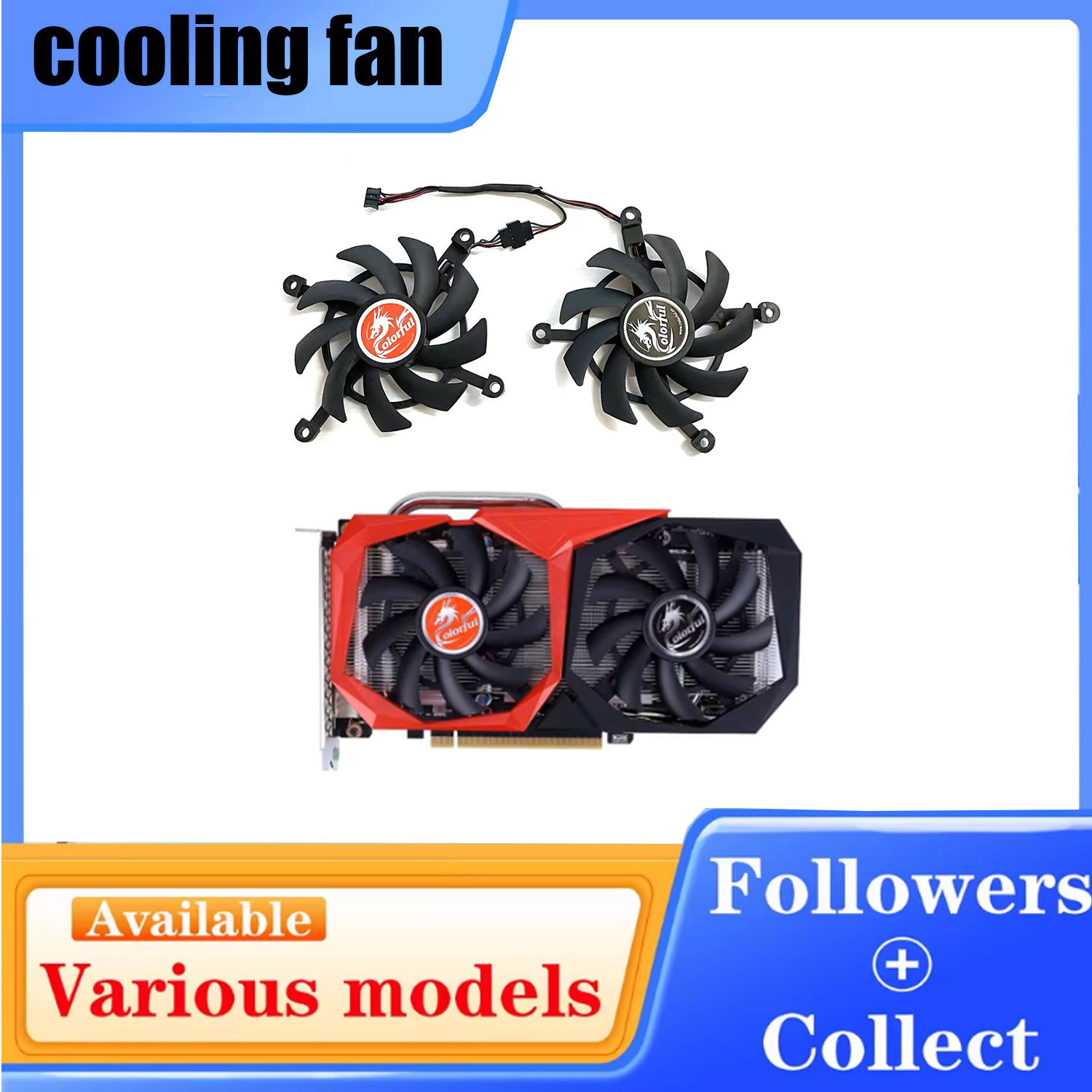 85MM Cooling Fan For COLORFUL  - Rtx 4080 Super 16Gb ulasan dan harga
