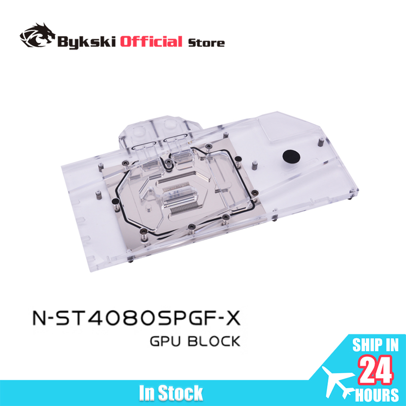 Bykski N-ST4080SPGF-X GPU Bloc - Rtx 4080 Water Cooling Block ulasan dan harga